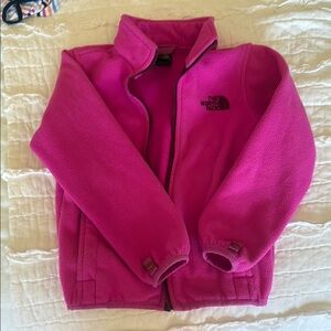The North Face Vibrant Pink Fleece Jacket